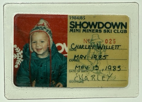 Charley Willett’s 1984-85 season pass