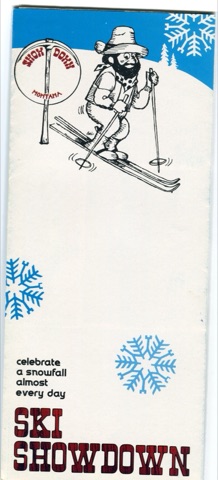 Ski Showdown · Trail map and area brochure — page 1 of 5