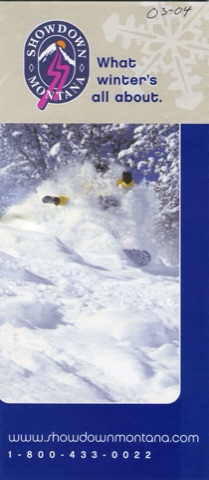 What Winter’s All About · Trail map and area brochure — page 1 of 5