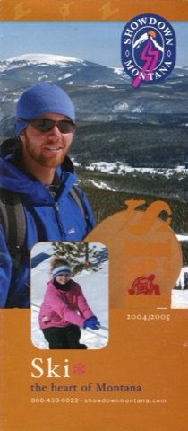 Ski the Heart of Montana · Trail map and area brochure — page 1 of 5