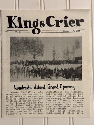 Kings Crier · Vol. 1, No. 2 — page 1 of 12