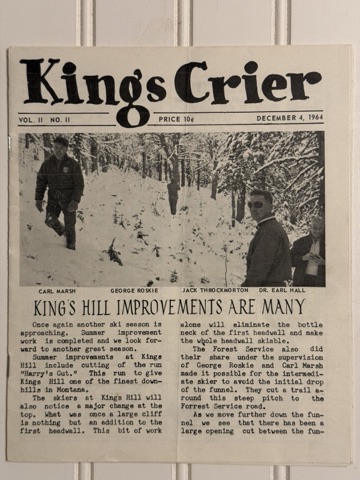 Kings Crier · Vol. II, No. II — price 10¢ — page 1 of 10