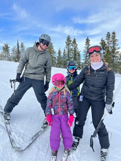 Family on mountain — Denise Schnider