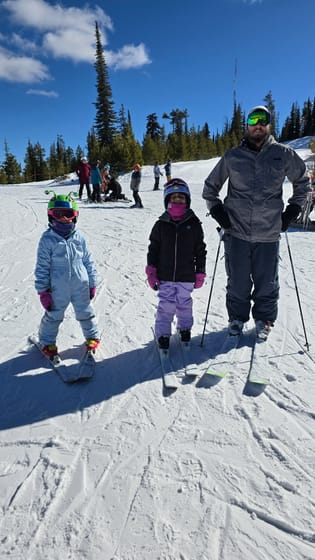 Passing on love of skiing to his own daughters,2026 — Nic Feisthamel