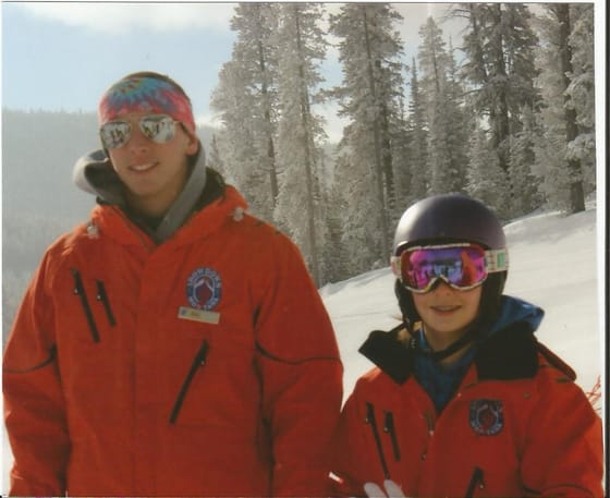 Showdown Ski Instructors Nic Feisthamel & Isabelle Brown 2015