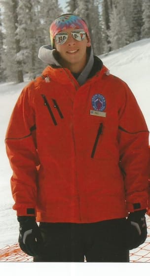 Nic Feisthamel's 5th season as ski instructor at showdown. March 2015,1